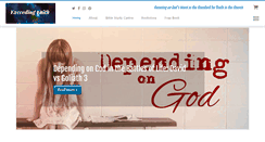 Desktop Screenshot of exceedingfaith.com
